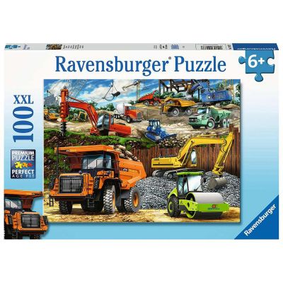 PUZZLE VEHICULE DE CONSTRUCTII, 100 PIESE - ARTRVSPC12973