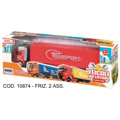 Camion scara 1:24 cu pullback RS Toys - SOLRS10874