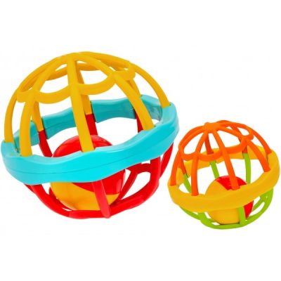 Minge cu zornaitoare pentru bebelusi Globo  - SOLGL40402