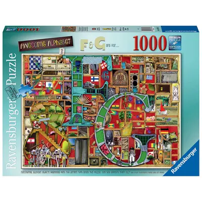 PUZZLE ALFABET COLIN THOMPSON, 1000 PIESE - ARTRVSPA16761