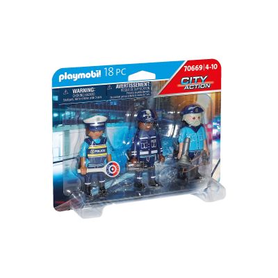 SET 3 FIGURINE POLITISTI - ARTPM70669