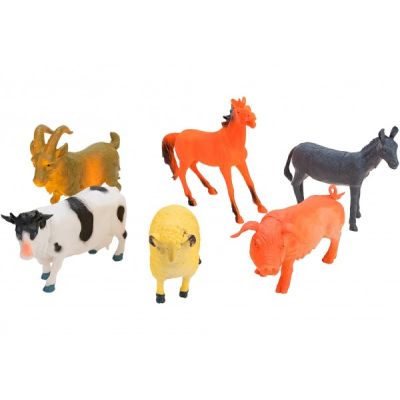 Set 6 animale ferma Globo  - SOLGL38467