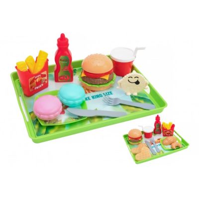 Set fast food 19 piese cu tavita Globo - SOLGL40405