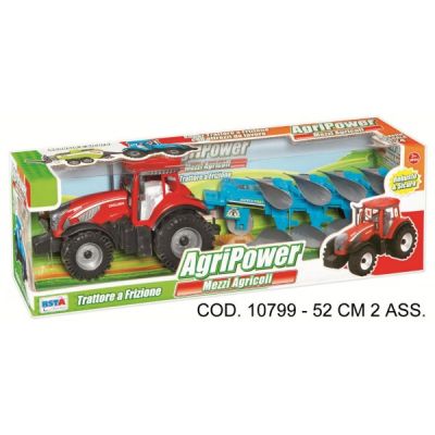 Tractor cu remorca scara 1:24 cu frictiune - SOLRS10799
