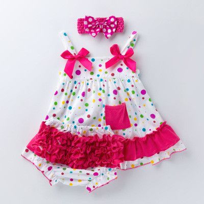 Costumas pentru fetite - Bulinute colorate MBX010-1-c3