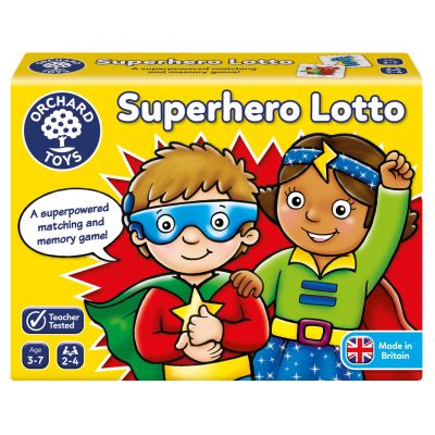 Joc educativ Supererou SUPERHERO LOTTO - OR065