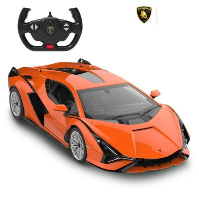 MASINA CU TELECOMANDA LAMBORGHINI SIAN PORTOCALIU CU SCARA 1 LA 14 VIVRas97700_Portocaliu