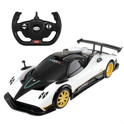 MASINA CU TELECOMANDA PAGANI ZONDA R ALB CU SCARA 1 LA 14 VIVRas38110_Alb