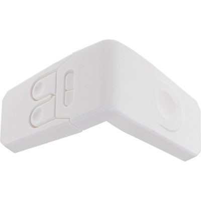 Sistem de siguranta din plastic pentru sertare, 7 x 7 cm Ikonka IK6719 BBJIK6719_Alb