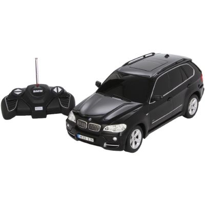 MASINA CU TELECOMANDA BMW X5 NEGRU CU SCARA 1 LA 18 VIVRas23100_Negru