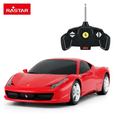 MASINA CU TELECOMANDA FERRARI 458 ITALIA SCARA 1 LA 18 VIVRas53400