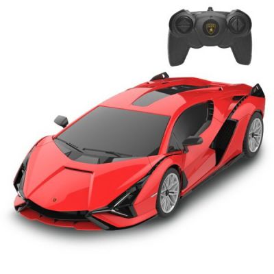 MASINA CU TELECOMANDA LAMBORGHINI SIAN ROSU CU SCARA 1 LA 24 VIVRas97800_Rosu