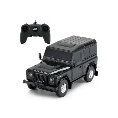 MASINA CU TELECOMANDA LAND ROVER DEFENDER NEGRU CU SCARA 1 LA 24 VIVRas78500_Negru