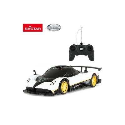 MASINA CU TELECOMANDA PAGANI ZONDA R ALB CU SCARA 1 LA 24 VIVRas38010_Alb