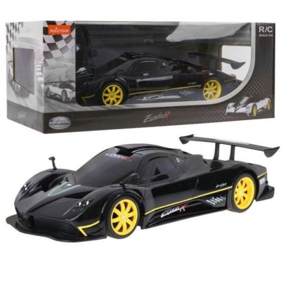 MASINA CU TELECOMANDA PAGANI ZONDA R NEGRU CU SCARA 1 LA 24 VIVRas38010_Negru