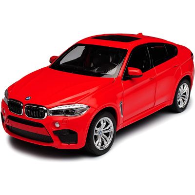 MASINUTA METALICA BMW X6M ROSU SCARA 1 LA 24 VIVRas56600_Rosu