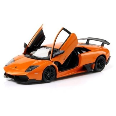 MASINUTA METALICA  LAMBORGHINI MURCIELAGO LP670-4 PORTOCALIU SCARA 1 LA 24 VIVRas39300_Portocaliu