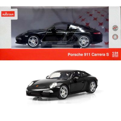 MASINUTA METALICA PORSCHE 911 NEGRU SCARA 1 LA 24 VIVRas56200_Negru