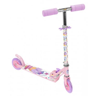 Trotineta pentru copii cu 2 roti Saica My Little Pony cu roti din silicon - SOLSA1502