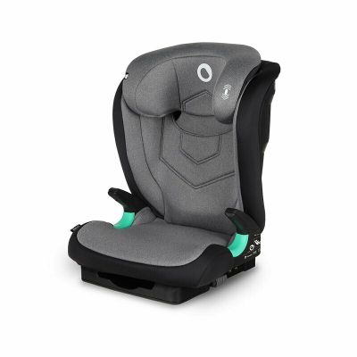 Lionelo - Scaun auto Neal Stone Spatar reglabil, Baza i-size, 15-36 Kg, cu Isofix, Gri BYNLO-NEAL_GREY_STONE