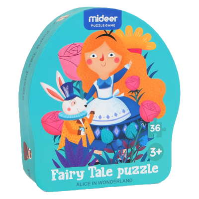 Puzzle poveste â Alice in tara minunilor, 36 piese Mideer MD3058 BBJMD3058_Initiala