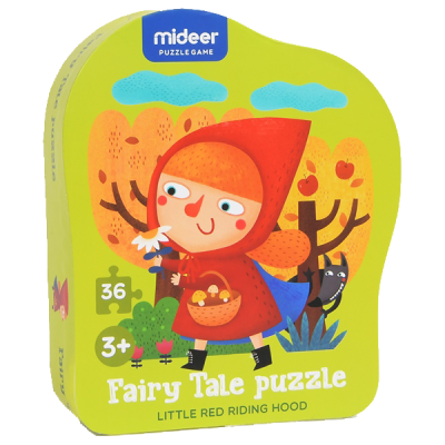 Puzzle poveste â Scufita rosie, 36 piese Mideer MD3061 BBJMD3061_Initiala