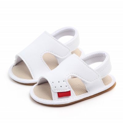 Sandalute albe pentru baietei MBD2166-3-SA2.12-18 luni (Marimea 21 incaltaminte)