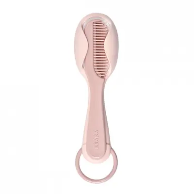 Set perie si pieptene Beaba - Old Pink ERFB920367
