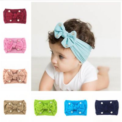 Bentita lata cu perlute aplicate (Marime Disponibila: 0-12 luni, Culoare: Visiniu),MDFD356-R13