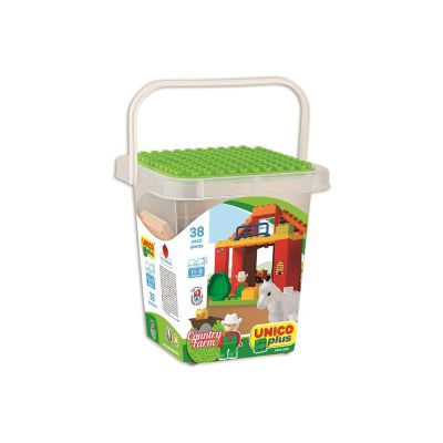 Joc de construit 38 piese Farm Unico A Haberkorn KRS8559-230006