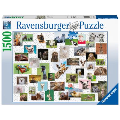 PUZZLE COLAJ CU ANIMALE, 1500 PIESE - ARTRVSPA16711