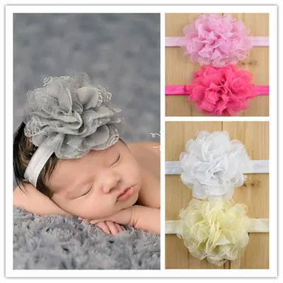 Bentita cu floare cu dantela MBFD11-c8