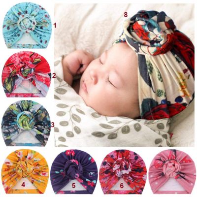 Caciulita tip turban cu imprimeu viu colorat MBx-20151