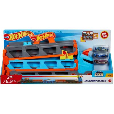 HOT WHELS 2 IN 1 MEGA TRANSPORTATOR MASINI PISTA VIVMTGVG37