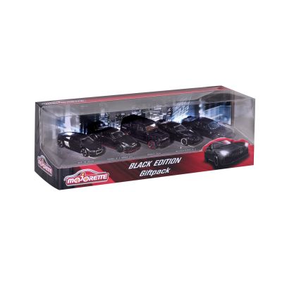 MAJORETTE SET 5 MASINUTE BLACK EDITION VIV212053174