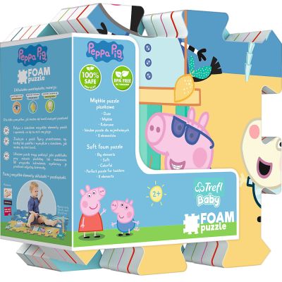 PUZZLE DE PODEA DIN SPUMA PEPPA PIG SUMMER VIV61363