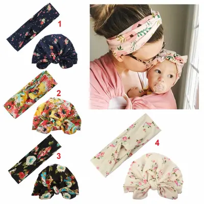 Set turban si bentita - Mama si bebe MDx-18076-1