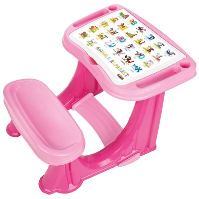 Banca scolara pilsan handy study desk pink hubpl-03-433-pi