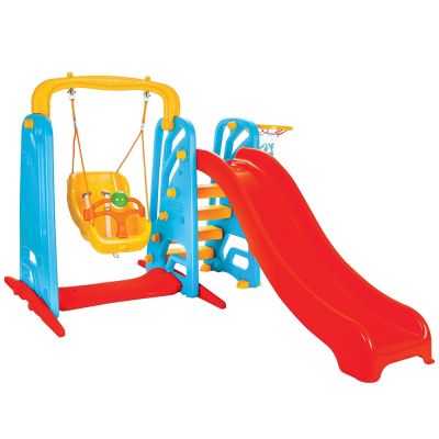 Centru de joaca pilsan cute slide and swing set hubpl-06-141