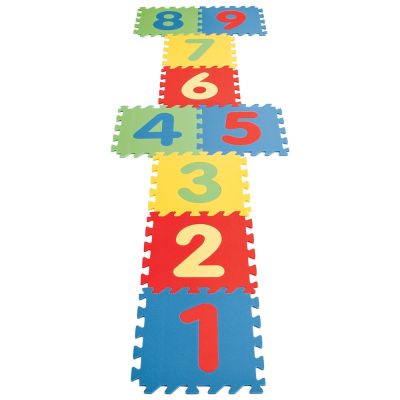 Covor puzzle cu cifre pentru copii pilsan educational polyethylene play mat hubpl-03-436