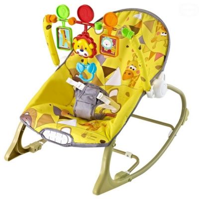 Balansoar eurobaby little savanna - galben edeeb357