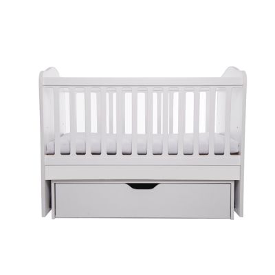 Patut vessanti como balansoar - alb + saltea cocos confort 120 x 60 x 12 cm edep12db_alb