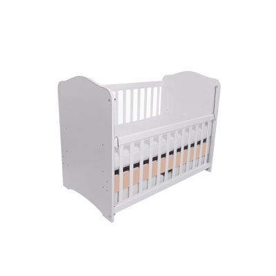 Patut vessanti como culisant cu sertar - alb cu cappucino + saltea cocos confort 120 x 60 x 12 cm edep12dclcs_d126