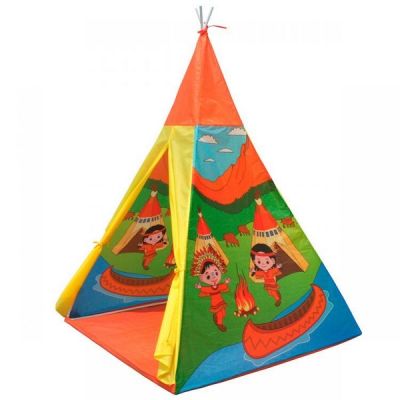 Cort indian teepee de joaca pentru copii, tip wigwam edeedi8707