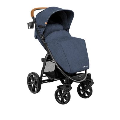 Lionelo - Carucior sport Annet Plus Denim Cu accesorii, 0-22 kg, Albastru BYNLO-ANNET_PLUS_BLUE_DENIM