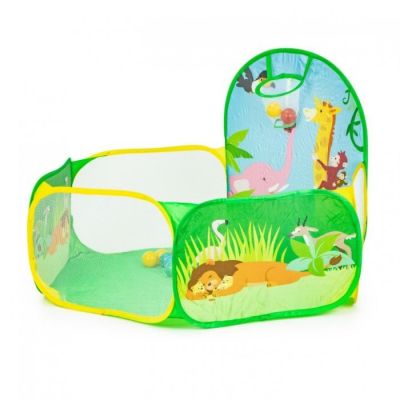Cort de joaca jungla cu 50 de bile multicolore ecotoys 8114 edeedi8114