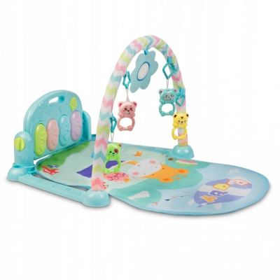 Salteluta de joaca cu pian ricokids 7314 - albastru edeedi7314