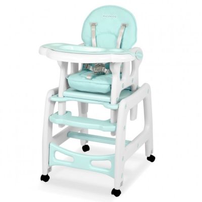 Scaun de masa 5 in 1 ricokids sinco - turcoaz edeedi7092