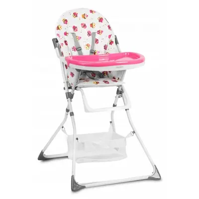 Scaun de masa ricokids eldo - alb - roz edeedi7077