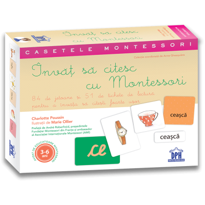 Casetele montessori - invat sa citesc cu montessori